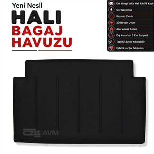 Opel Combo Halı Bagaj Havuzu (2019 Sonrası)