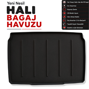 Opel Corsa Elektrikli Halı Bagaj Havuzu (2022 Sonrası)