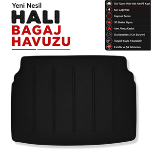 Opel Astra Elektrikli Halı Bagaj Havuzu (2023 ve Sonrası)