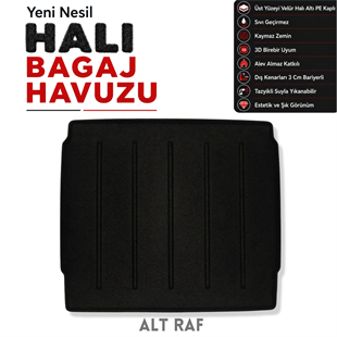 Opel Frontera Halı Bagaj Havuzu (2025 Sonrası)