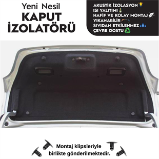 Peugeot 301 Bagaj Kaput Altı Halı Kaplama (2012 Sonrası)