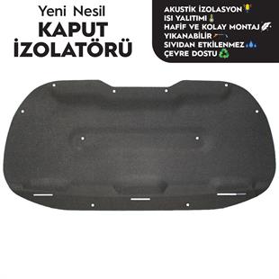 Peugeot 301 Kaput Altı İzolatörü (2012-2017 Arası)