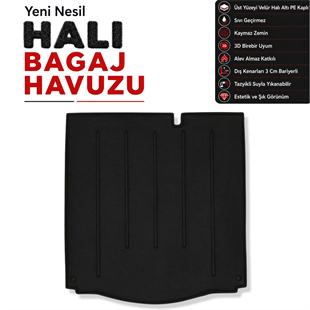 Peugeot 301 Halı Bagaj Havuzu (2012 Sonrası)