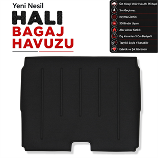 Peugeot 3008 Halı Bagaj Havuzu (2009 - 2014 Arası)