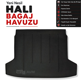 Peugeot 508 Sedan Halı Bagaj Havuzu (2011  - 2019 Arası)