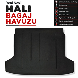 Peugeot 508 Sedan Halı Bagaj Havuzu (2011  - 2019 Arası)