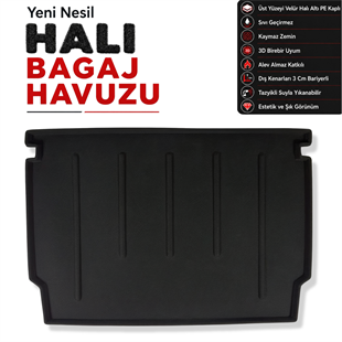 Peugeot 5008 Halı Bagaj Havuzu (2011 - 2017 Arası)