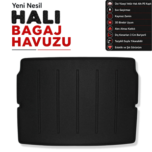 Peugeot 2008 E Halı Bagaj Havuzu (2024 Sonrası)