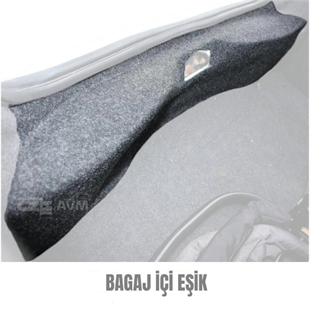 Peugeot 301 Bagaj İçi Eşik Halı Kaplama (2012 Sonrası)
