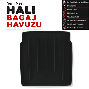 Porsche Panamera Halı Bagaj Havuzu (2010 Sonrası)
