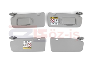 RENAULT MEGANE 4 İÇ GÜNEŞLİK LAMBASIZ GRİ