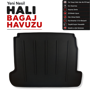 Renault Fluence Halı Bagaj Havuzu (2009 - 2012 Arası)