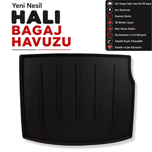 Renault Megane 3 Sport Tourer Halı Bagaj Havuzu (2009 Sonrası)