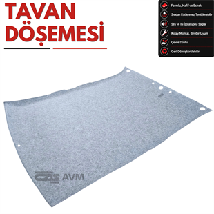 Renault 9 Broadway Yeni Model Monoblok Tavan Döşemesi (1992 - 2000 Arası)
