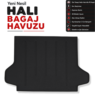 Renault Koleos Halı Bagaj Havuzu (2008 - 2017 Arası)