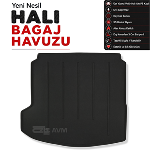 Renault Megane 4 Sedan Halı Bagaj Havuzu (2016 - 2024 Arası)