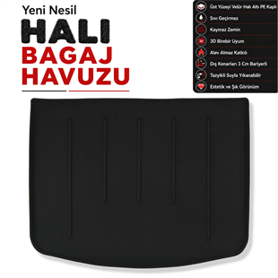 Renault Koleos Halı Bagaj Havuzu (2017 Sonrası)
