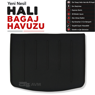 Renault Koleos Halı Bagaj Havuzu (2017 Sonrası)