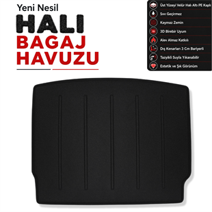 Renault Austral Halı Bagaj Havuzu (2023 ve Sonrası)