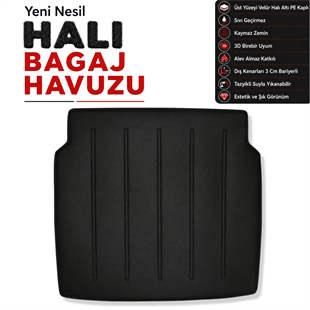 Renault Rafale Halı Bagaj Havuzu (2024 Sonrası)