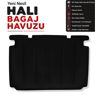 Renault Kangoo Halı Bagaj Havuzu (2023 Sonrası)