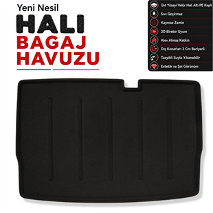 Renault 5 Halı Bagaj Havuzu (2025 Sonrası)