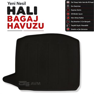 Renault Duster Halı Bagaj Havuzu Alt Zemin (2024 ve Sonrası)