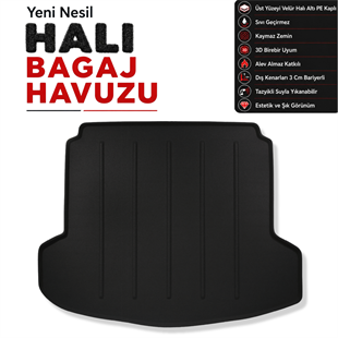 Renault Megane 4 Halı Bagaj Havuzu (2025 Sonrası)