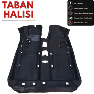Renault Megane 2 Taban Halısı (2002 - 2009 Arası)