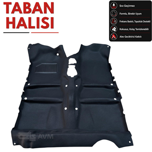 Renault Clio 2 Symbol L65 Taban Halısı (2000 - 2012 Arası)
