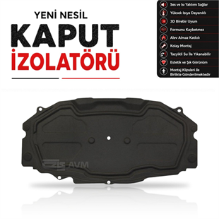 Renault Clio 2 Hatchback Kaput İzolatörü (2002 - 2006 Arası)