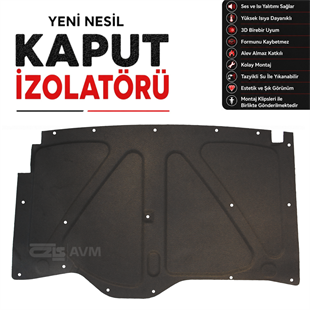 Renault 19 Kaput İzolatörü (1988 - 2002 Arası)