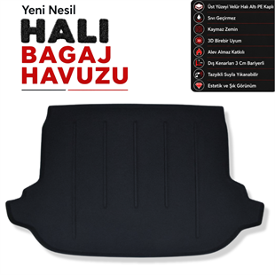 Subaru Forester  Halı Bagaj Havuzu (2013 - 2019 Arası)
