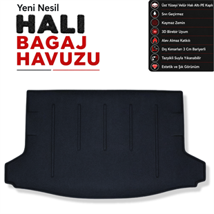 Subaru XV Halı Bagaj Havuzu (2012 - 2017 Arası)