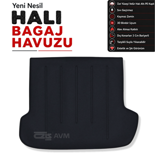 Subaru Outback Halı Bagaj Havuzu (2015 Sonrası)
