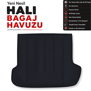 Subaru Outback Halı Bagaj Havuzu (2015 Sonrası)