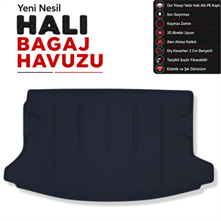 Subaru XV Halı Bagaj Havuzu (2017 Sonrası)