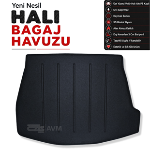 Subaru Crosstrek Halı Bagaj Havuzu (2023 Sonrası)