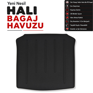 Seat ibiza ST Halı Bagaj Havuzu (2010 - 2017)