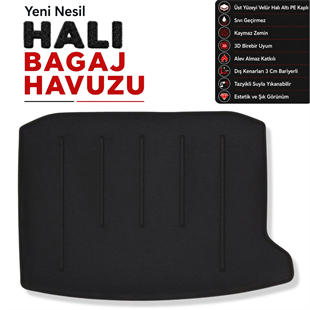 Seat Ateca Halı Bagaj Havuzu (2016 - 2020 Arası)
