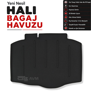 Seat ibiza Halı Bagaj Havuzu (2017 - 2022 Arası)