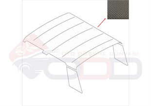SERÇE TAVAN DÖŞEMESİ VE SES PANOSU SİYAH