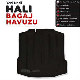Skoda Rapid Halı Bagaj Havuzu (2013 - 2019 Arası)
