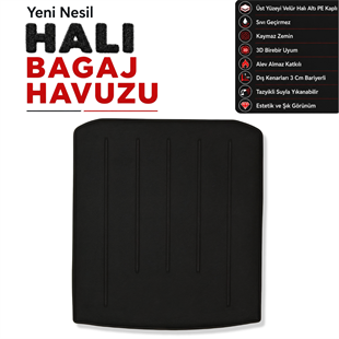 Skoda Superb Halı Bagaj Havuzu (2015 Sonrası) - (Hybrid/Benzinli Uyumlu)