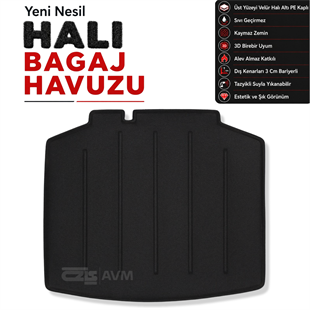 Skoda Kamiq Halı Bagaj Havuzu (2020 Sonrası)