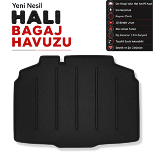 Skoda Fabia Halı Bagaj Havuzu (2020 Sonrası)