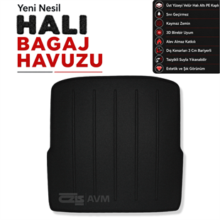 Skoda Superb Combi Halı Bagaj Havuzu (2015 Sonrası)