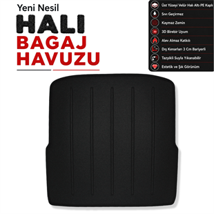 Skoda Superb Combi Halı Bagaj Havuzu (2015 Sonrası)