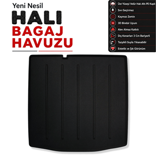 Skoda Enyaq Halı Bagaj Havuzu (2025 Sonrası)