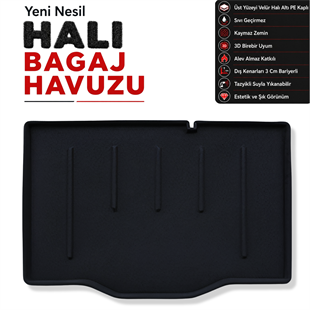 Suzuki Swift Halı Bagaj Havuzu (2018 ve 2023 Arası)